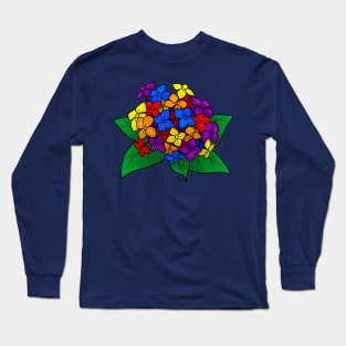 LGBT Pride Flower Hydran-gay Long Sleeve T-Shirt